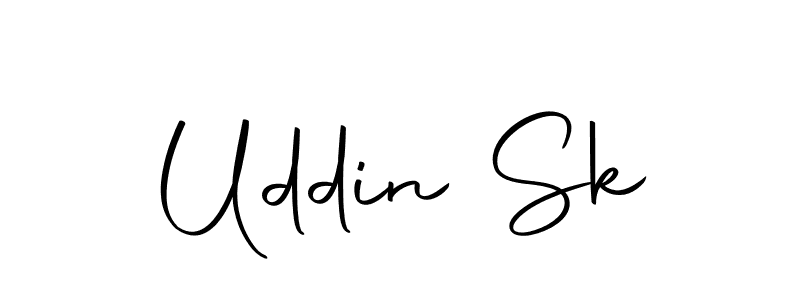 Here are the top 10 professional signature styles for the name Uddin Sk. These are the best autograph styles you can use for your name. Uddin Sk signature style 10 images and pictures png