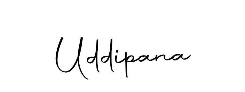 Make a beautiful signature design for name Uddipana. Use this online signature maker to create a handwritten signature for free. Uddipana signature style 10 images and pictures png
