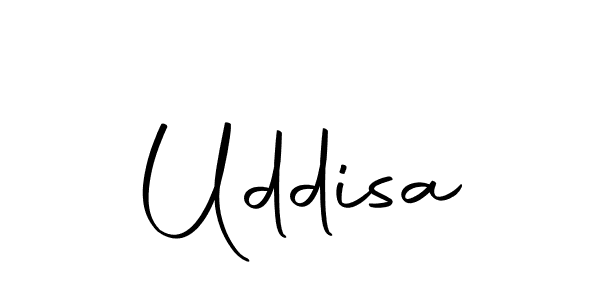 Make a beautiful signature design for name Uddisa. Use this online signature maker to create a handwritten signature for free. Uddisa signature style 10 images and pictures png
