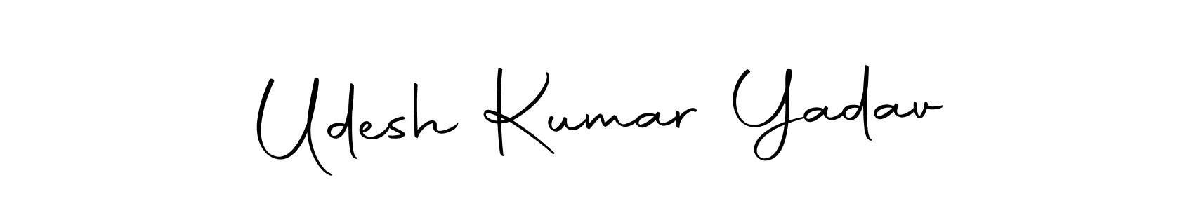 This is the best signature style for the Udesh Kumar Yadav name. Also you like these signature font (Autography-DOLnW). Mix name signature. Udesh Kumar Yadav signature style 10 images and pictures png