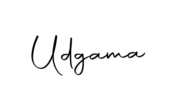 Make a beautiful signature design for name Udgama. With this signature (Autography-DOLnW) style, you can create a handwritten signature for free. Udgama signature style 10 images and pictures png