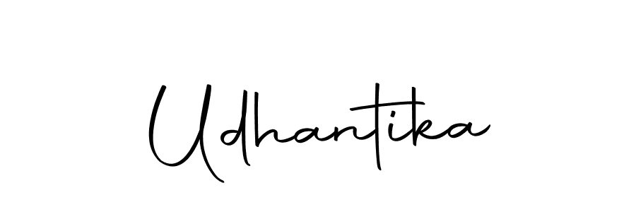 Here are the top 10 professional signature styles for the name Udhantika. These are the best autograph styles you can use for your name. Udhantika signature style 10 images and pictures png