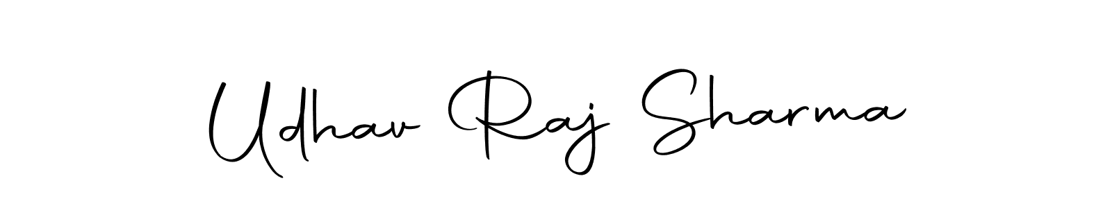 Also we have Udhav Raj Sharma name is the best signature style. Create professional handwritten signature collection using Autography-DOLnW autograph style. Udhav Raj Sharma signature style 10 images and pictures png