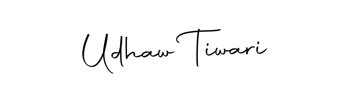 Udhaw Tiwari stylish signature style. Best Handwritten Sign (Autography-DOLnW) for my name. Handwritten Signature Collection Ideas for my name Udhaw Tiwari. Udhaw Tiwari signature style 10 images and pictures png