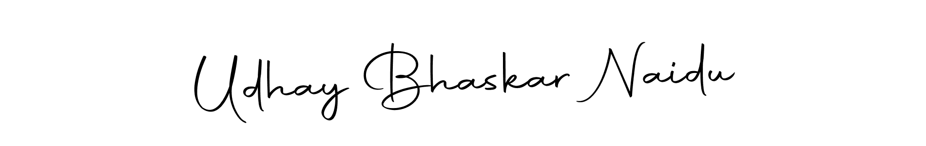 The best way (Autography-DOLnW) to make a short signature is to pick only two or three words in your name. The name Udhay Bhaskar Naidu include a total of six letters. For converting this name. Udhay Bhaskar Naidu signature style 10 images and pictures png