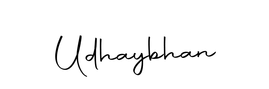 Create a beautiful signature design for name Udhaybhan. With this signature (Autography-DOLnW) fonts, you can make a handwritten signature for free. Udhaybhan signature style 10 images and pictures png