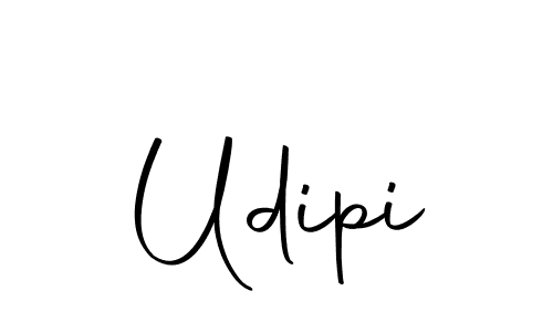 Make a beautiful signature design for name Udipi. With this signature (Autography-DOLnW) style, you can create a handwritten signature for free. Udipi signature style 10 images and pictures png