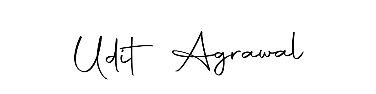 Also we have Udit Agrawal name is the best signature style. Create professional handwritten signature collection using Autography-DOLnW autograph style. Udit Agrawal signature style 10 images and pictures png