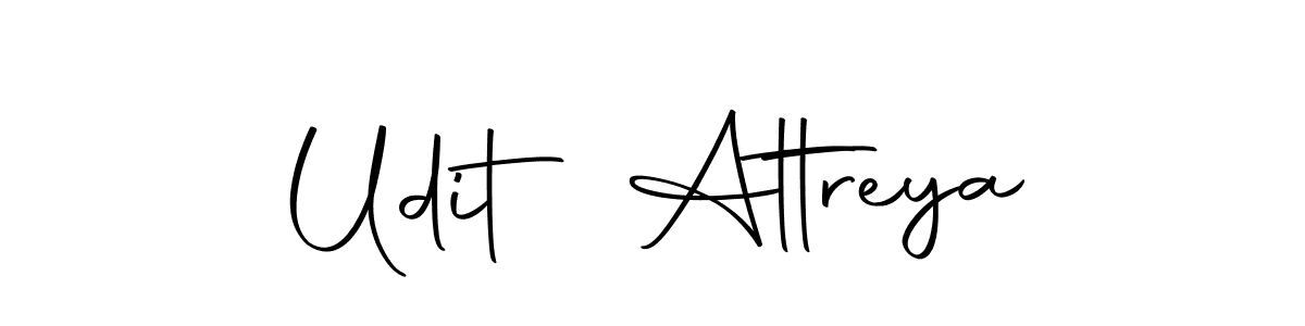 You should practise on your own different ways (Autography-DOLnW) to write your name (Udit Attreya) in signature. don't let someone else do it for you. Udit Attreya signature style 10 images and pictures png