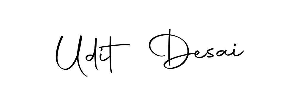 Use a signature maker to create a handwritten signature online. With this signature software, you can design (Autography-DOLnW) your own signature for name Udit Desai. Udit Desai signature style 10 images and pictures png