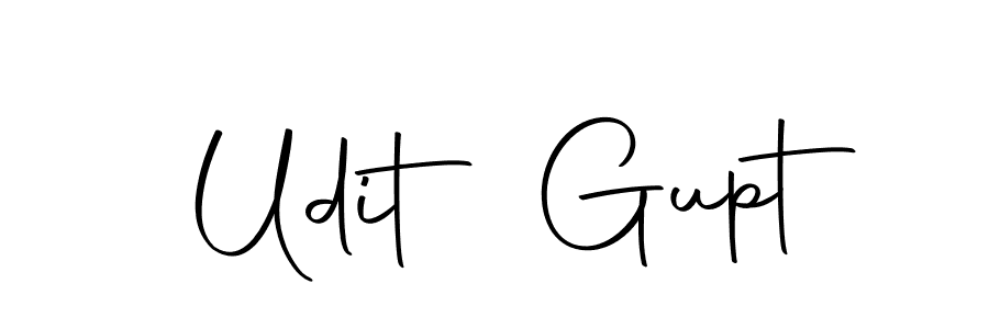 How to make Udit Gupt signature? Autography-DOLnW is a professional autograph style. Create handwritten signature for Udit Gupt name. Udit Gupt signature style 10 images and pictures png