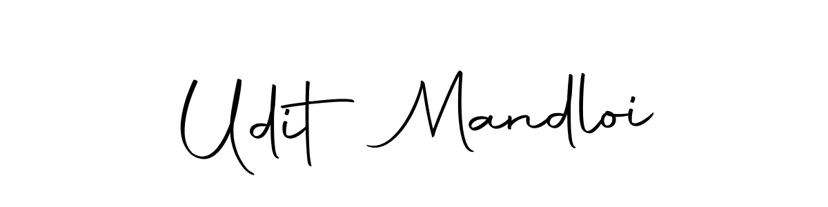 This is the best signature style for the Udit Mandloi name. Also you like these signature font (Autography-DOLnW). Mix name signature. Udit Mandloi signature style 10 images and pictures png