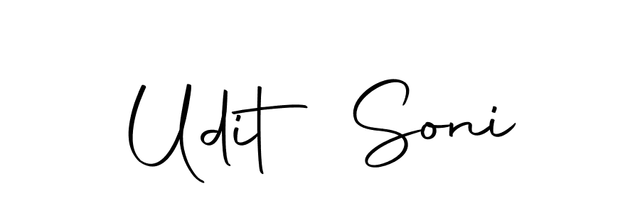 The best way (Autography-DOLnW) to make a short signature is to pick only two or three words in your name. The name Udit Soni include a total of six letters. For converting this name. Udit Soni signature style 10 images and pictures png