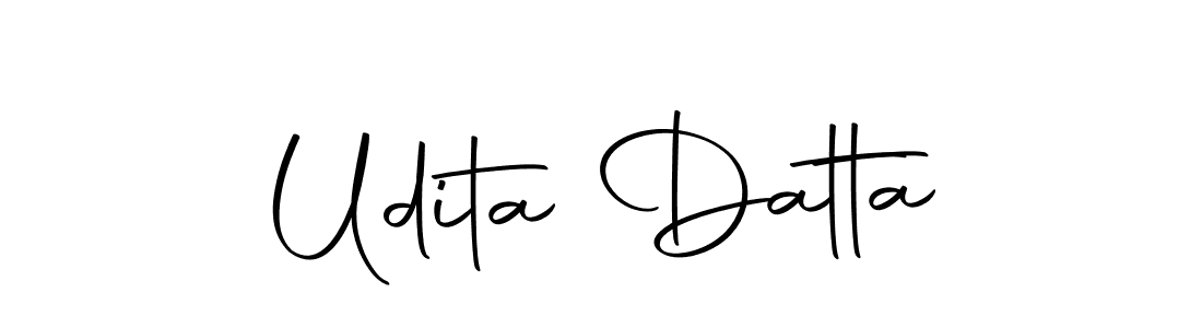 How to make Udita Datta signature? Autography-DOLnW is a professional autograph style. Create handwritten signature for Udita Datta name. Udita Datta signature style 10 images and pictures png