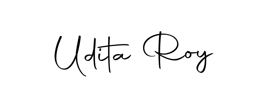 Use a signature maker to create a handwritten signature online. With this signature software, you can design (Autography-DOLnW) your own signature for name Udita Roy. Udita Roy signature style 10 images and pictures png