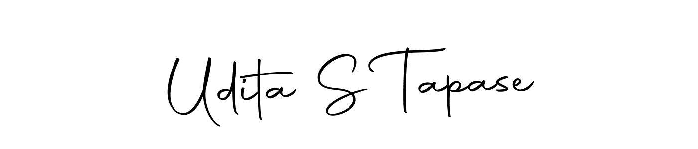 Here are the top 10 professional signature styles for the name Udita S Tapase. These are the best autograph styles you can use for your name. Udita S Tapase signature style 10 images and pictures png