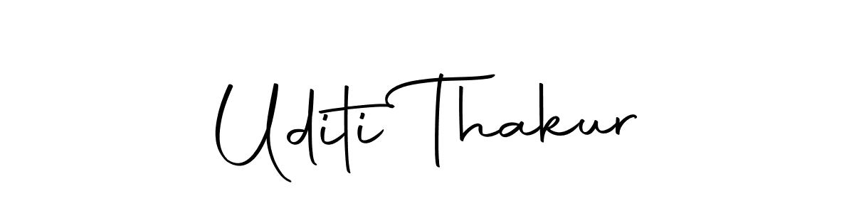 Use a signature maker to create a handwritten signature online. With this signature software, you can design (Autography-DOLnW) your own signature for name Uditi Thakur. Uditi Thakur signature style 10 images and pictures png