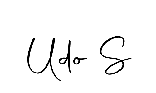 Make a beautiful signature design for name Udo S. Use this online signature maker to create a handwritten signature for free. Udo S signature style 10 images and pictures png