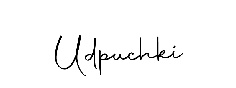 Make a beautiful signature design for name Udpuchki. Use this online signature maker to create a handwritten signature for free. Udpuchki signature style 10 images and pictures png