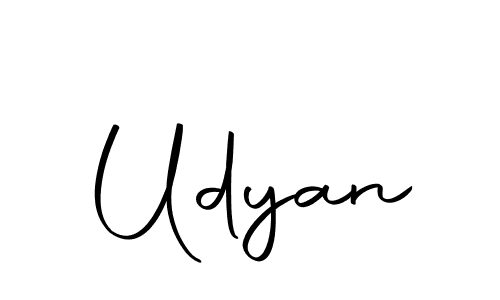 Udyan stylish signature style. Best Handwritten Sign (Autography-DOLnW) for my name. Handwritten Signature Collection Ideas for my name Udyan. Udyan signature style 10 images and pictures png