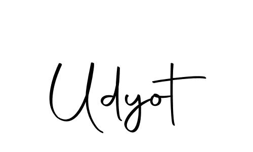 You should practise on your own different ways (Autography-DOLnW) to write your name (Udyot) in signature. don't let someone else do it for you. Udyot signature style 10 images and pictures png