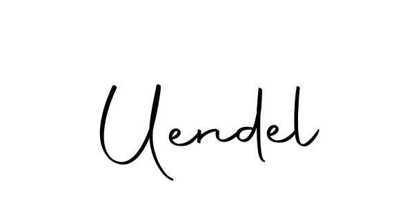 Create a beautiful signature design for name Uendel. With this signature (Autography-DOLnW) fonts, you can make a handwritten signature for free. Uendel signature style 10 images and pictures png