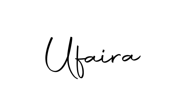 Ufaira stylish signature style. Best Handwritten Sign (Autography-DOLnW) for my name. Handwritten Signature Collection Ideas for my name Ufaira. Ufaira signature style 10 images and pictures png