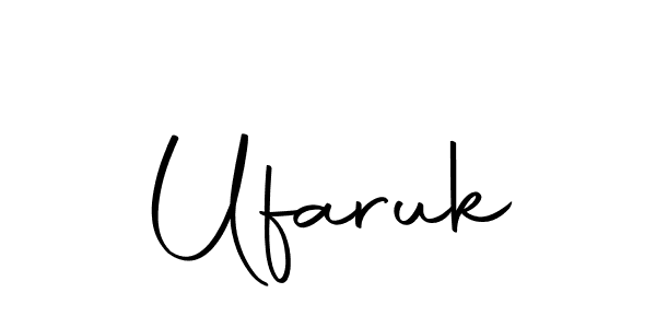 How to make Ufaruk name signature. Use Autography-DOLnW style for creating short signs online. This is the latest handwritten sign. Ufaruk signature style 10 images and pictures png