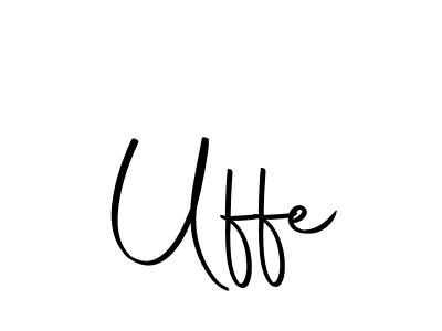 You should practise on your own different ways (Autography-DOLnW) to write your name (Uffe) in signature. don't let someone else do it for you. Uffe signature style 10 images and pictures png