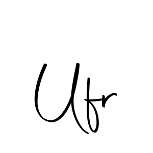 Ufr stylish signature style. Best Handwritten Sign (Autography-DOLnW) for my name. Handwritten Signature Collection Ideas for my name Ufr. Ufr signature style 10 images and pictures png