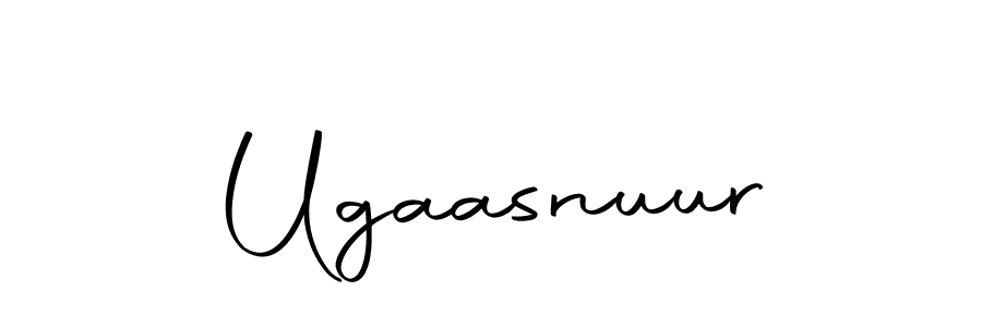 How to make Ugaasnuur signature? Autography-DOLnW is a professional autograph style. Create handwritten signature for Ugaasnuur name. Ugaasnuur signature style 10 images and pictures png