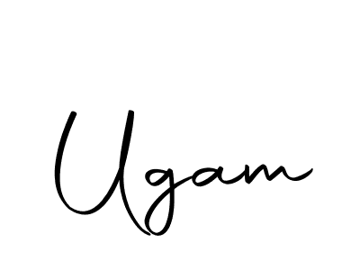 Similarly Autography-DOLnW is the best handwritten signature design. Signature creator online .You can use it as an online autograph creator for name Ugam. Ugam signature style 10 images and pictures png