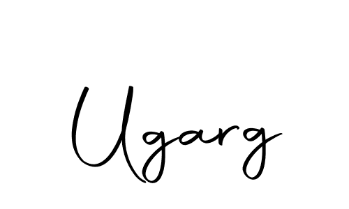Create a beautiful signature design for name Ugarg. With this signature (Autography-DOLnW) fonts, you can make a handwritten signature for free. Ugarg signature style 10 images and pictures png