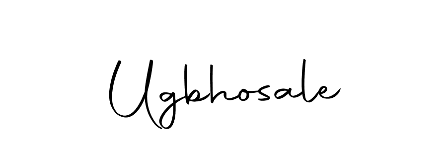 It looks lik you need a new signature style for name Ugbhosale. Design unique handwritten (Autography-DOLnW) signature with our free signature maker in just a few clicks. Ugbhosale signature style 10 images and pictures png