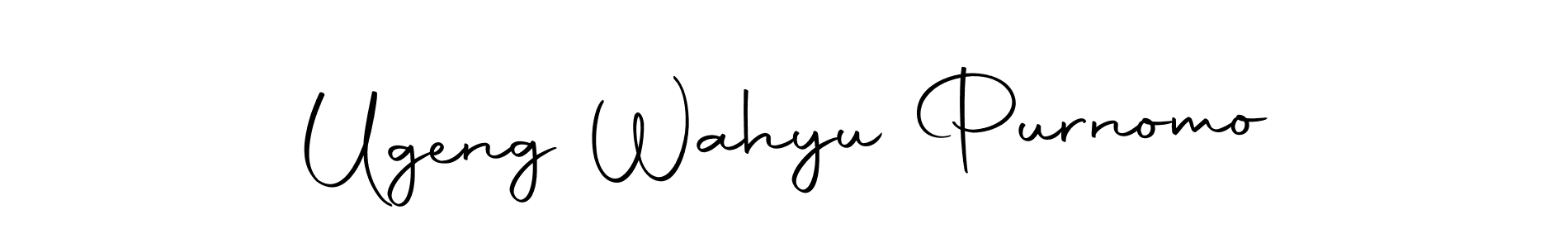 Once you've used our free online signature maker to create your best signature Autography-DOLnW style, it's time to enjoy all of the benefits that Ugeng Wahyu Purnomo name signing documents. Ugeng Wahyu Purnomo signature style 10 images and pictures png