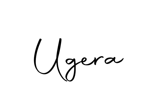 Create a beautiful signature design for name Ugera. With this signature (Autography-DOLnW) fonts, you can make a handwritten signature for free. Ugera signature style 10 images and pictures png