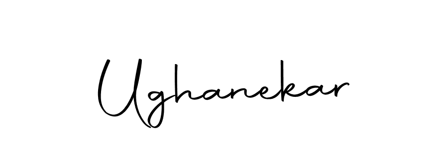 Ughanekar stylish signature style. Best Handwritten Sign (Autography-DOLnW) for my name. Handwritten Signature Collection Ideas for my name Ughanekar. Ughanekar signature style 10 images and pictures png