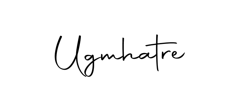 if you are searching for the best signature style for your name Ugmhatre. so please give up your signature search. here we have designed multiple signature styles  using Autography-DOLnW. Ugmhatre signature style 10 images and pictures png