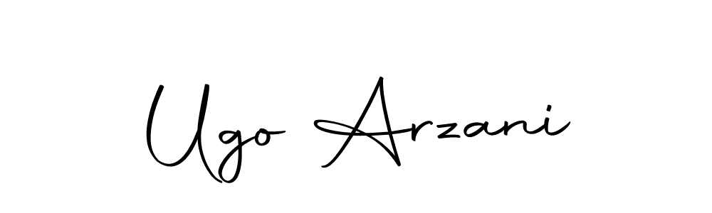 Ugo Arzani stylish signature style. Best Handwritten Sign (Autography-DOLnW) for my name. Handwritten Signature Collection Ideas for my name Ugo Arzani. Ugo Arzani signature style 10 images and pictures png