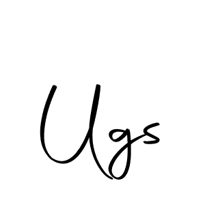 if you are searching for the best signature style for your name Ugs. so please give up your signature search. here we have designed multiple signature styles  using Autography-DOLnW. Ugs signature style 10 images and pictures png