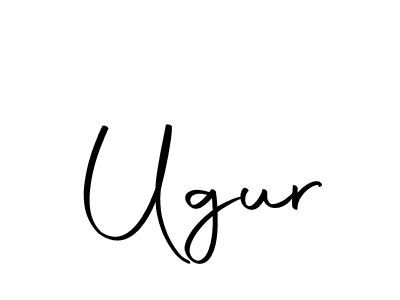 Create a beautiful signature design for name Ugur. With this signature (Autography-DOLnW) fonts, you can make a handwritten signature for free. Ugur signature style 10 images and pictures png