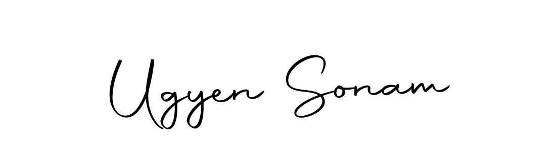 Similarly Autography-DOLnW is the best handwritten signature design. Signature creator online .You can use it as an online autograph creator for name Ugyen Sonam. Ugyen Sonam signature style 10 images and pictures png