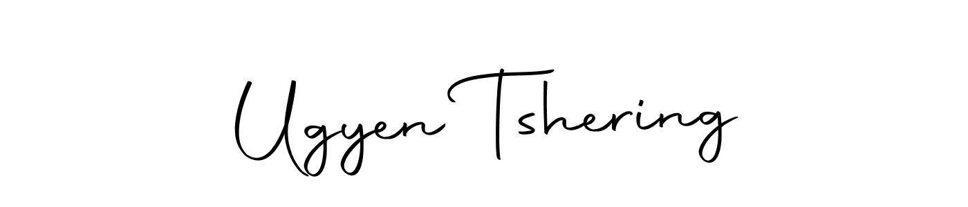 How to Draw Ugyen Tshering signature style? Autography-DOLnW is a latest design signature styles for name Ugyen Tshering. Ugyen Tshering signature style 10 images and pictures png