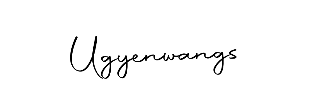 Make a beautiful signature design for name Ugyenwangs. Use this online signature maker to create a handwritten signature for free. Ugyenwangs signature style 10 images and pictures png