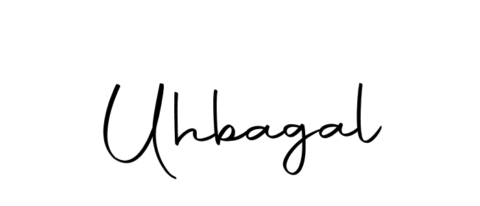 if you are searching for the best signature style for your name Uhbagal. so please give up your signature search. here we have designed multiple signature styles  using Autography-DOLnW. Uhbagal signature style 10 images and pictures png