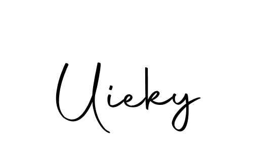How to make Uieky signature? Autography-DOLnW is a professional autograph style. Create handwritten signature for Uieky name. Uieky signature style 10 images and pictures png