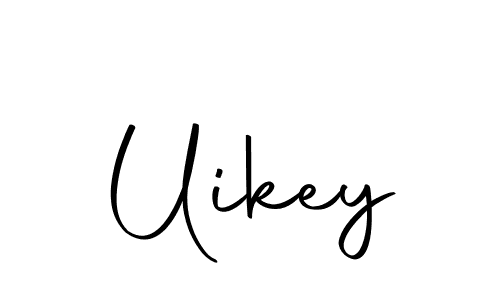 The best way (Autography-DOLnW) to make a short signature is to pick only two or three words in your name. The name Uikey include a total of six letters. For converting this name. Uikey signature style 10 images and pictures png