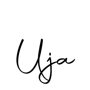 Make a beautiful signature design for name Uja. Use this online signature maker to create a handwritten signature for free. Uja signature style 10 images and pictures png