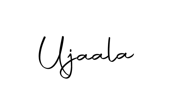 How to make Ujaala signature? Autography-DOLnW is a professional autograph style. Create handwritten signature for Ujaala name. Ujaala signature style 10 images and pictures png