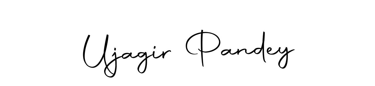 Use a signature maker to create a handwritten signature online. With this signature software, you can design (Autography-DOLnW) your own signature for name Ujagir Pandey. Ujagir Pandey signature style 10 images and pictures png